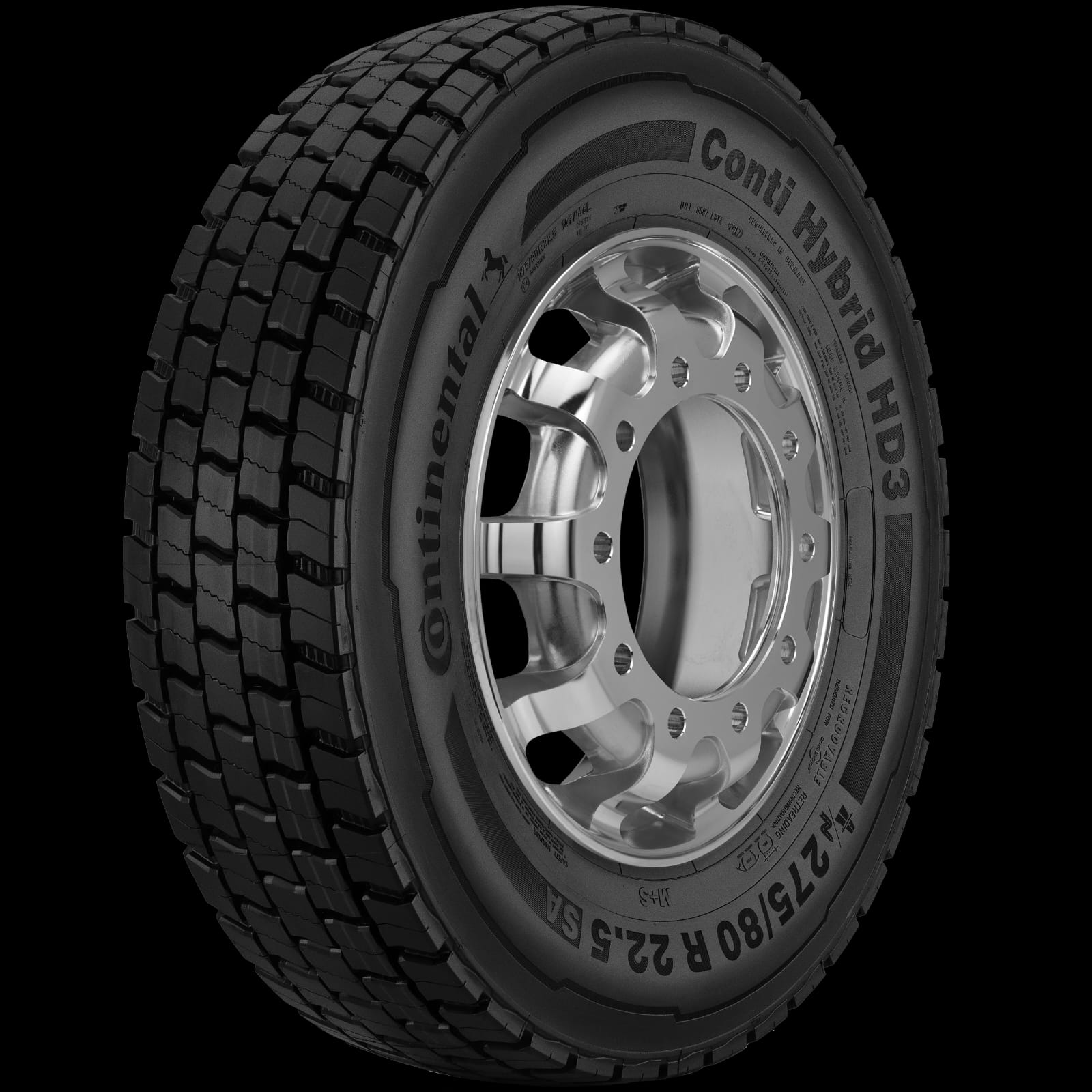 CONTI 275/80 R 22.5 e 295/80 R22.5 HYBRID HD3 