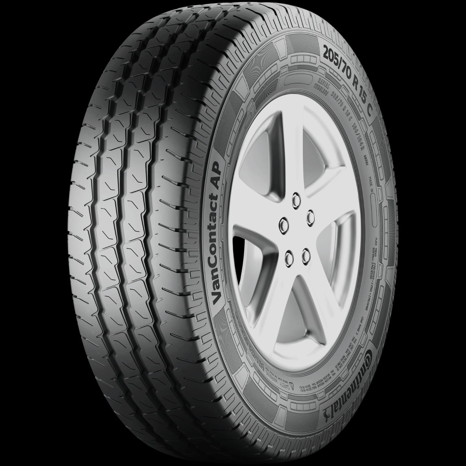 CONTI 205, 215 e 225/75 R16C VANCONTACT AP